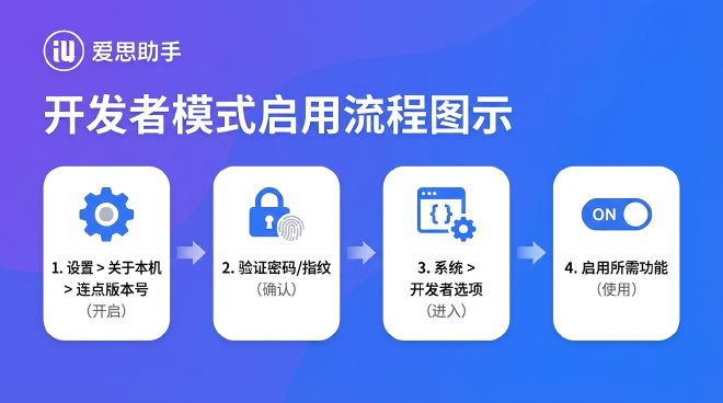 开发者模式启用流程