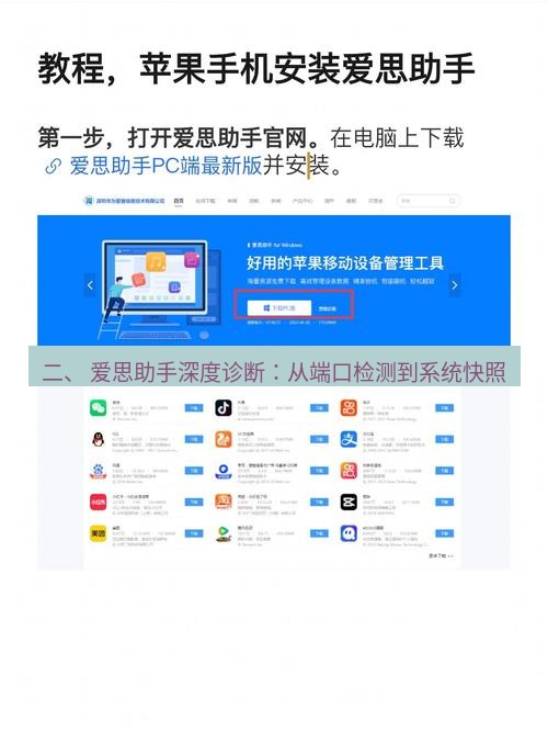 爱思助手下载 二、 爱思助手深度诊断：从端口检测到系统快照