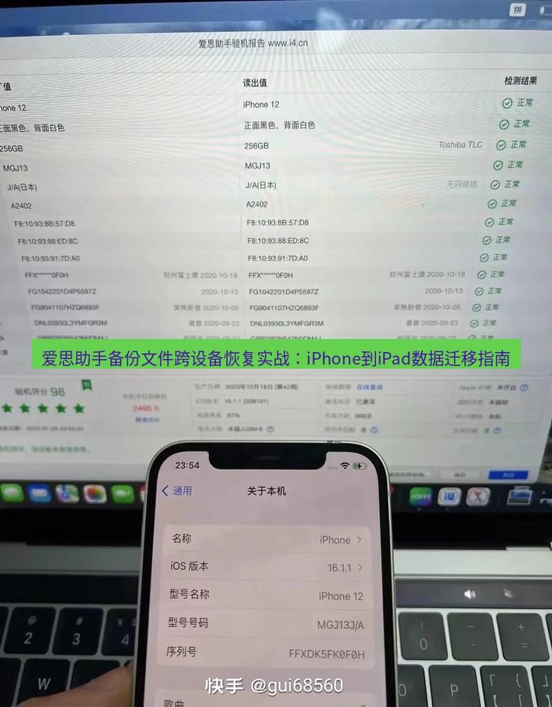 爱思助手官网 爱思助手备份文件跨设备恢复实战：iPhone到iPad数据迁移指南