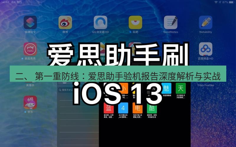 爱思助手官网 二、 第一重防线：爱思助手验机报告深度解析与实战