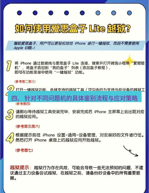 爱思助手官网 四、 针对不同问题机的具体鉴别流程与应对策略