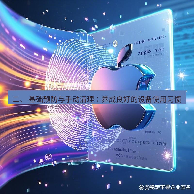 爱思助手官网 二、 基础预防与手动清理：养成良好的设备使用习惯